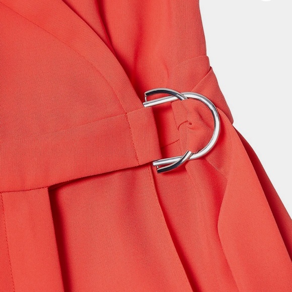 NWT Mango Candela Belt Wrap Jumpsuit size Small - Picture 6 of 10